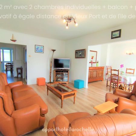 Appartement T3 Lumineux Et Tout Confort De 72 M2 Avec Parking Privatif La Rochelle  Eksteriør bilde